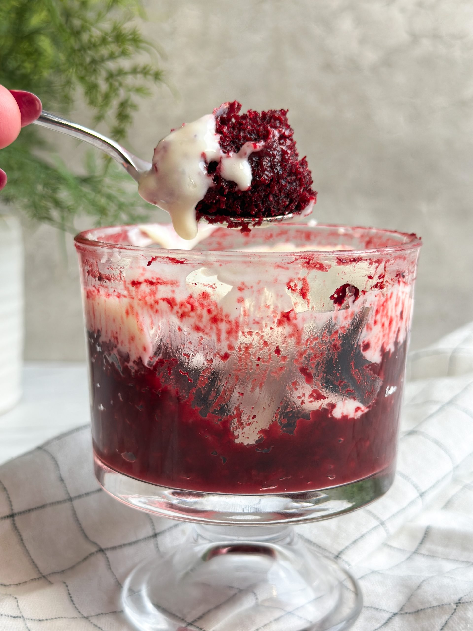 Red Velvet Cake Trifle - Recipe Girl