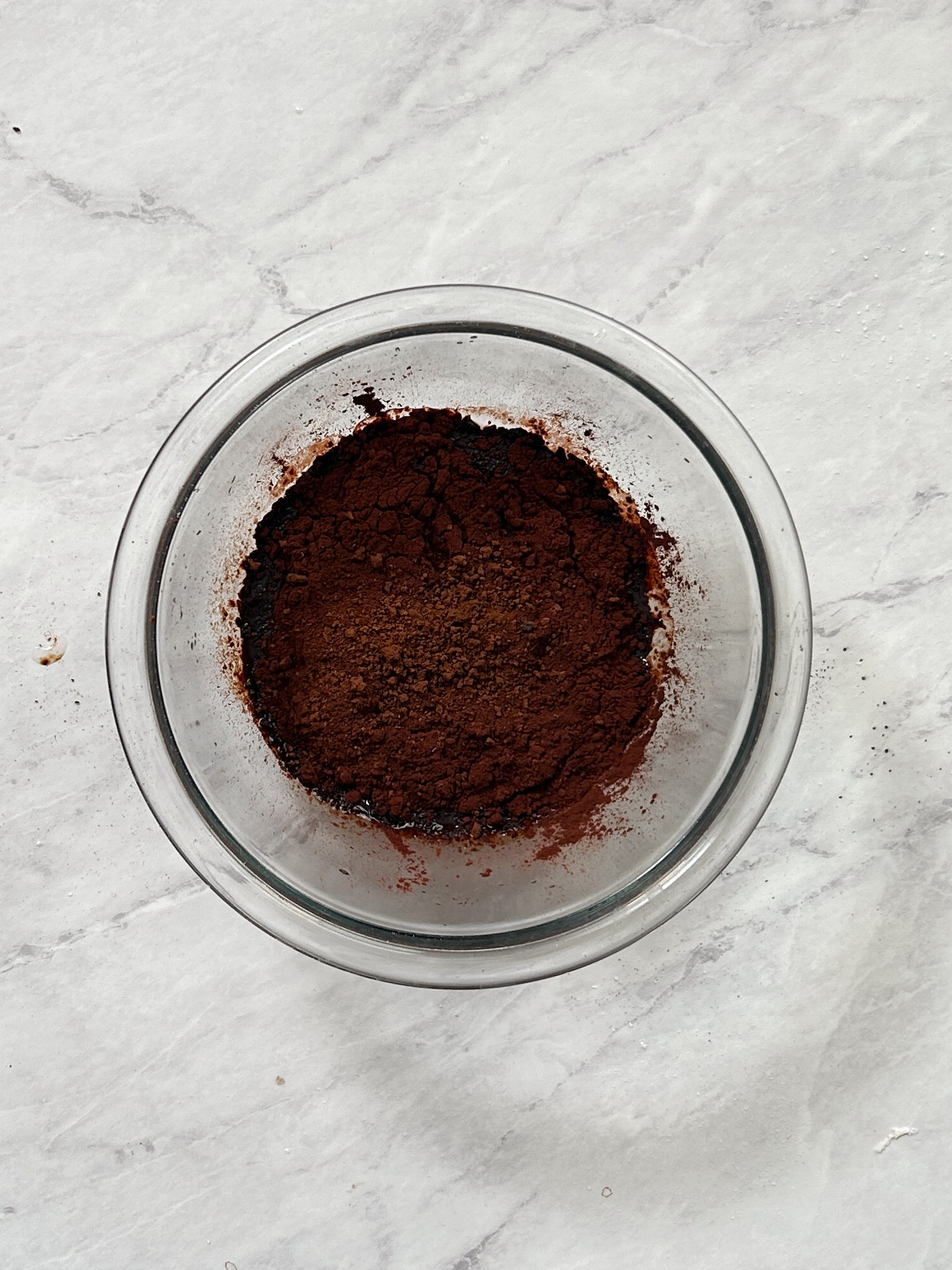 cocoa powder in a bowl