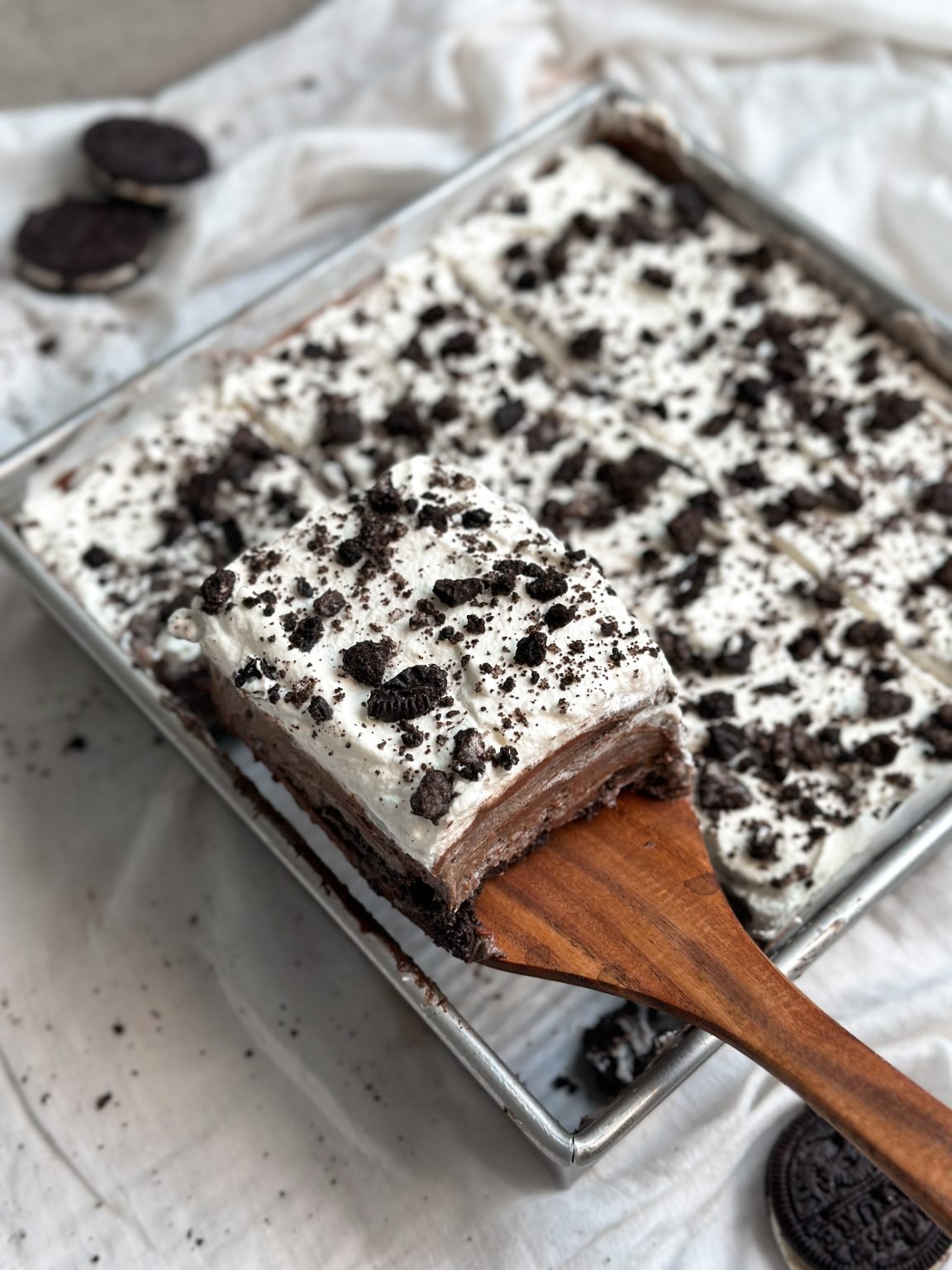 No Bake Cookies And Cream Mousse Cake (Dessert) BAKE WITH ZOHA