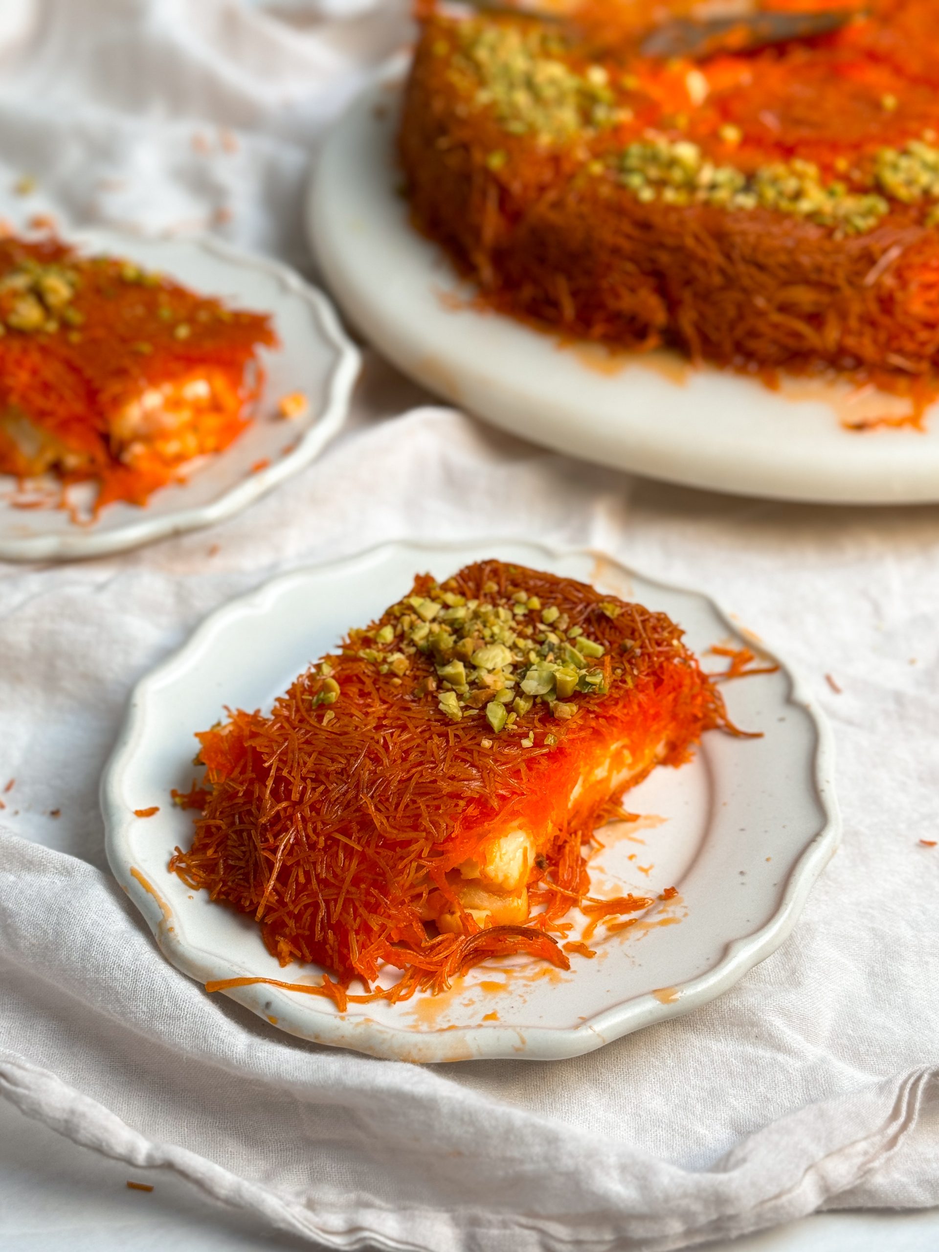 Palestinian Knafeh Kunafa BAKE WITH ZOHA
